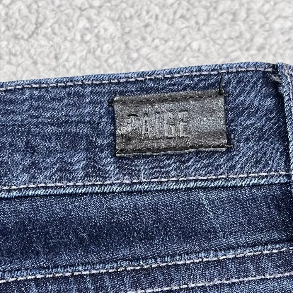 Paige Skyline Straight Dalton Dark‎ Wash Jeans Sz 26